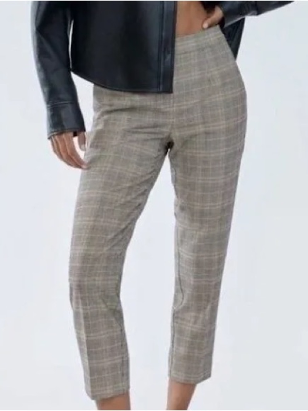 Aritzia Babaton Conan Pants Plaid Pull on